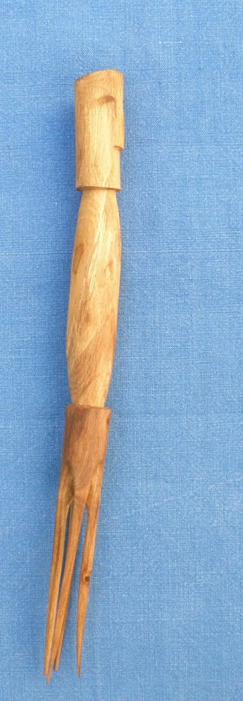 wooden cannibal fork