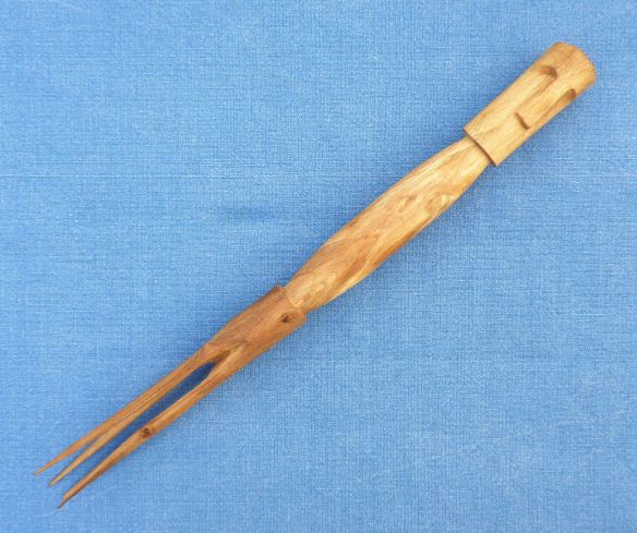 wooden cannibal fork