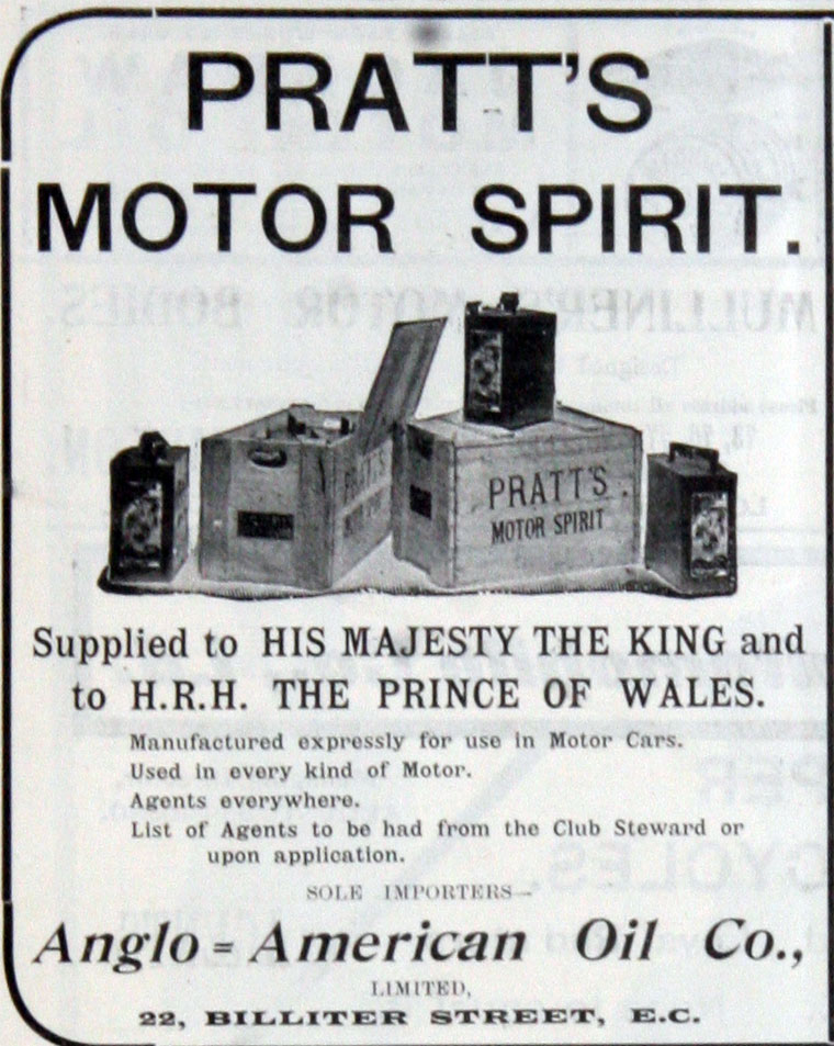 Pratts Motor Spirit