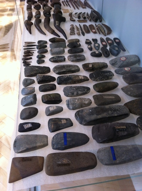 stone axe heads